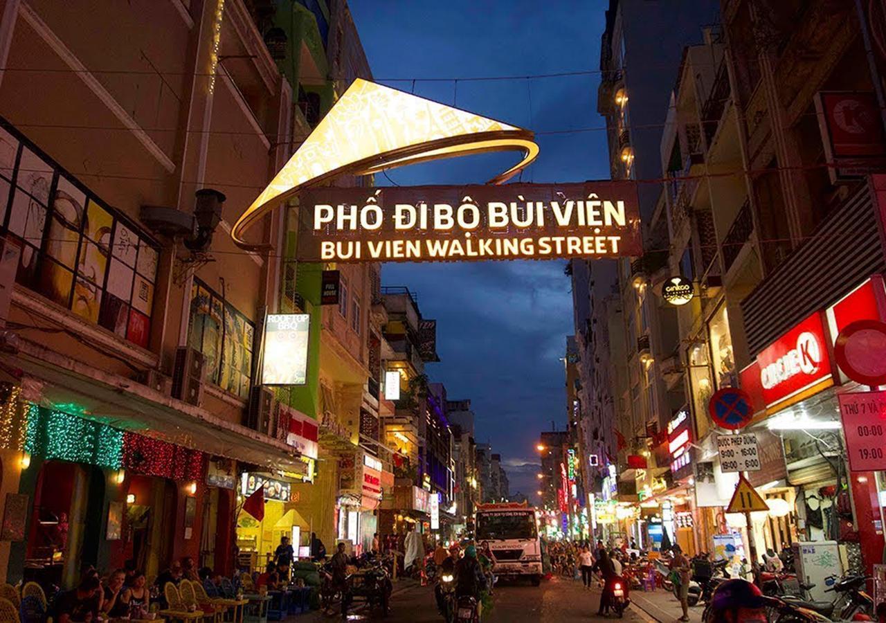 Bui Vien Hostel Ho Şi Min Exterior foto